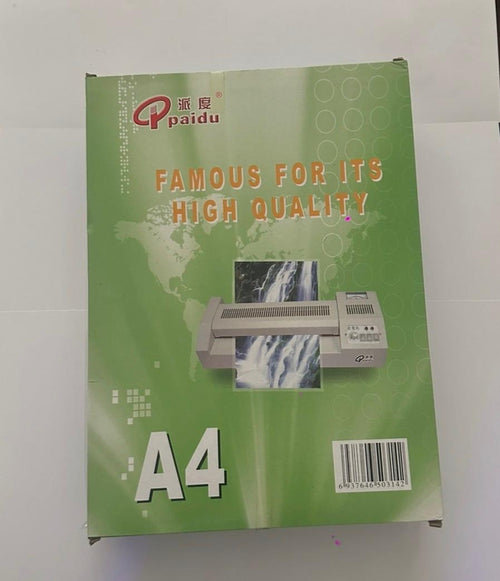 أغلفة تغليف حراري A4