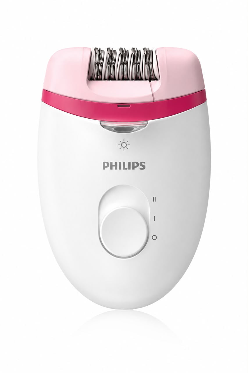 ماكينة إزالة الشعر فيليبس Philips Satinelle Essential BRE255/00 مع إضاءة Opti-Ligh